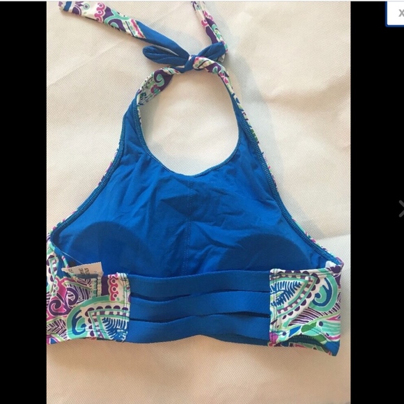 NEW 2PC La Blanca 'Lost Coast' High Neck Halter Top + Bikini Bottom [SZ 6 ] #C98 - Picture 10 of 13